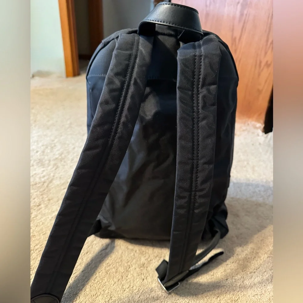 ๐๐ Marc Jacobs Biker Nylon Black Backpack (silver hardware) - Picture 4 of 4